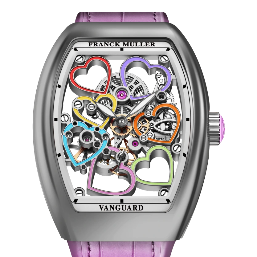 Franck Muller Vanguard Lady Heart Skeleton