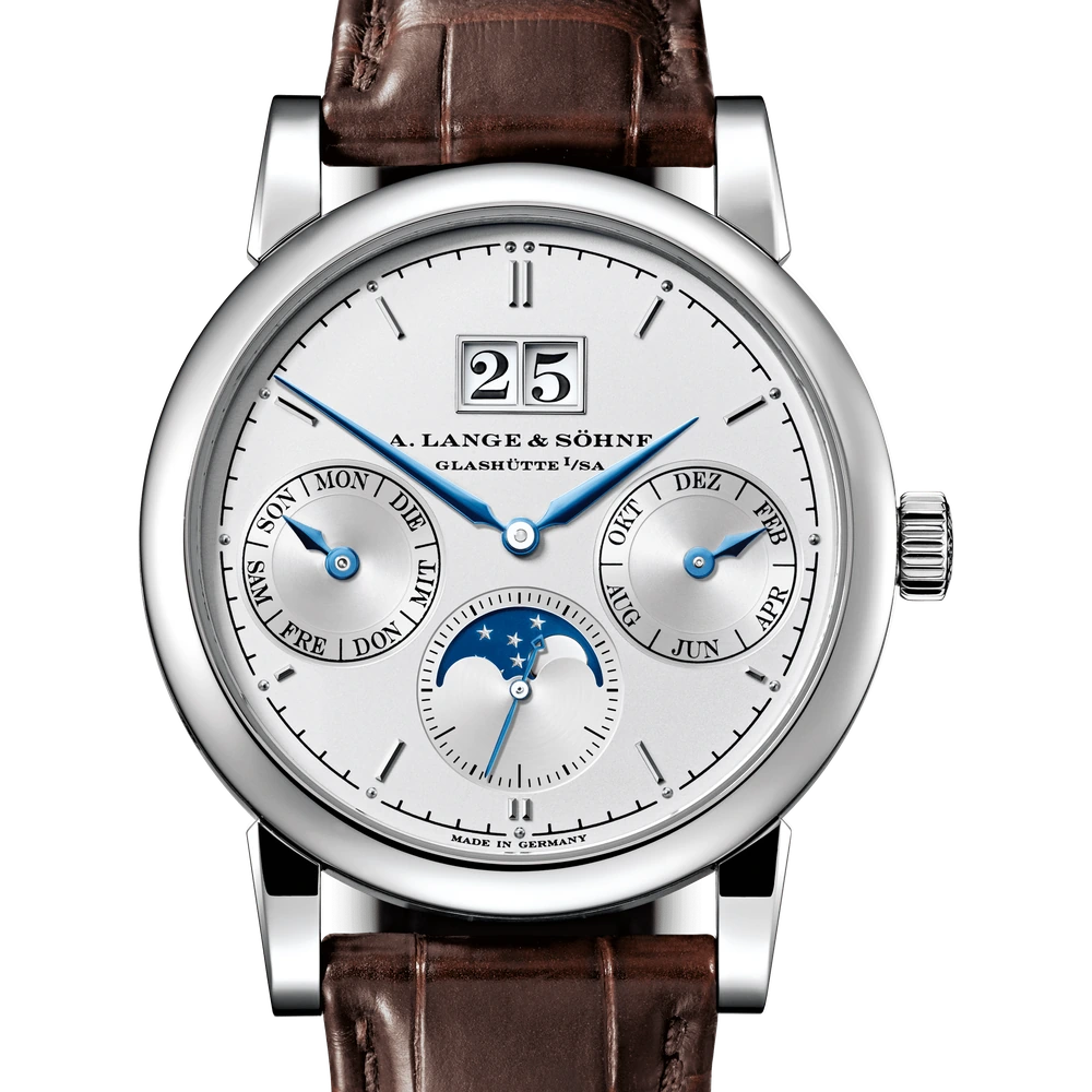 A. Lange & Söhne White Gold, Argenté Dial