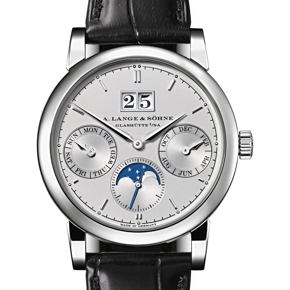 A. Lange & Söhne Platinum, Rhodié Dial