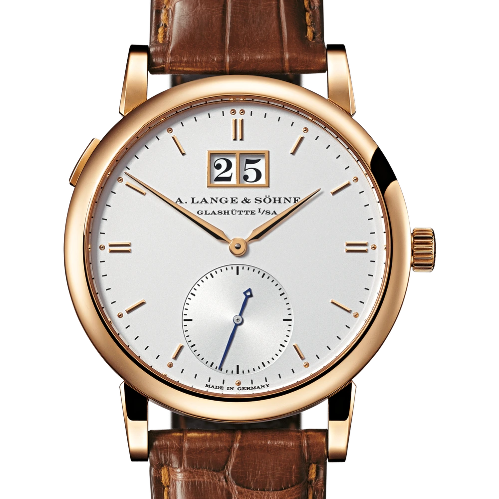 A. Lange & Söhne Pink Gold, Argenté Dial