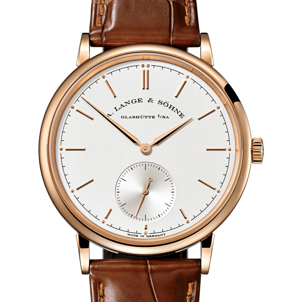 A. Lange & Söhne Pink Gold, Argenté Dial