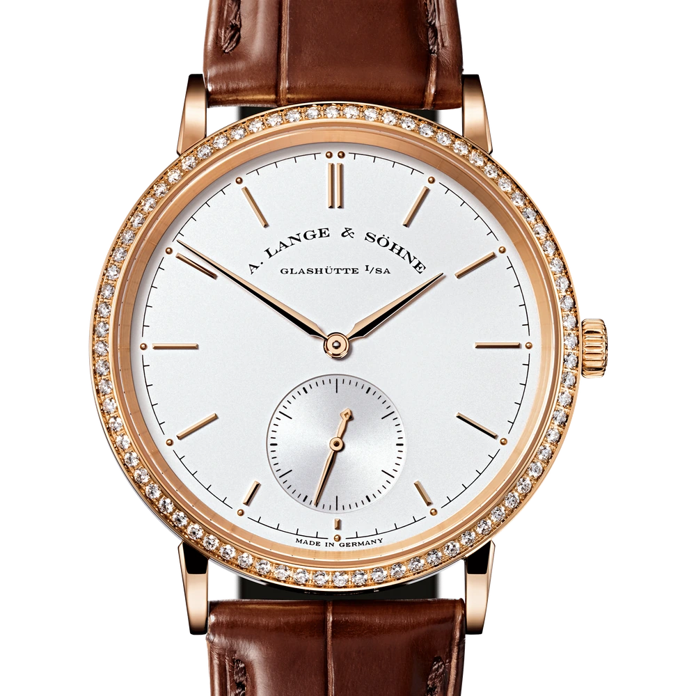 A. Lange & Söhne Pink Gold, Argenté Dial
