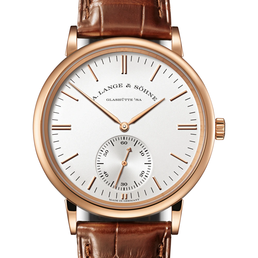 A. Lange & Söhne Pink Gold, Argenté Dial