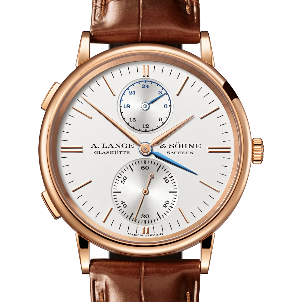 A. Lange & Söhne Pink Gold, Argenté Dial
