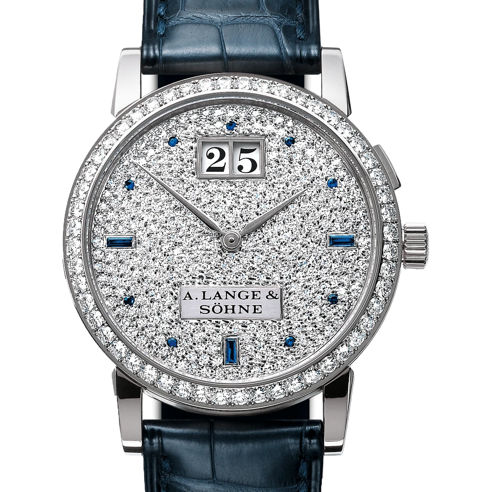 A. Lange & Söhne White Gold, Rhodié Dial