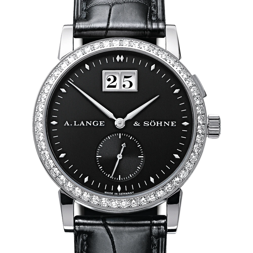 A. Lange & Söhne White Gold, Black Dial