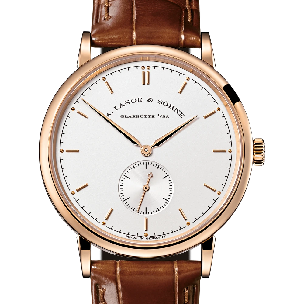 A. Lange & Söhne Pink Gold, Argenté Dial