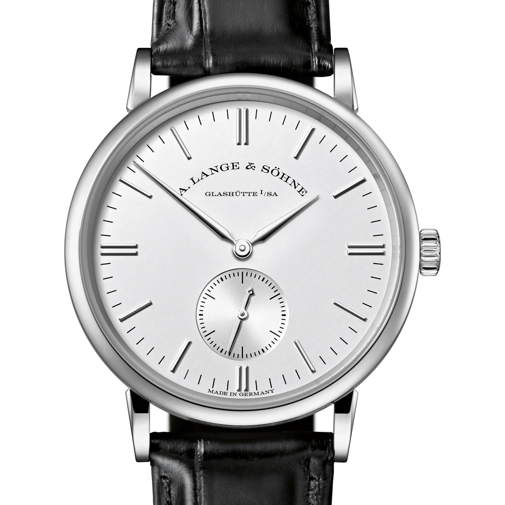A. Lange & Söhne White Gold, Argenté Dial