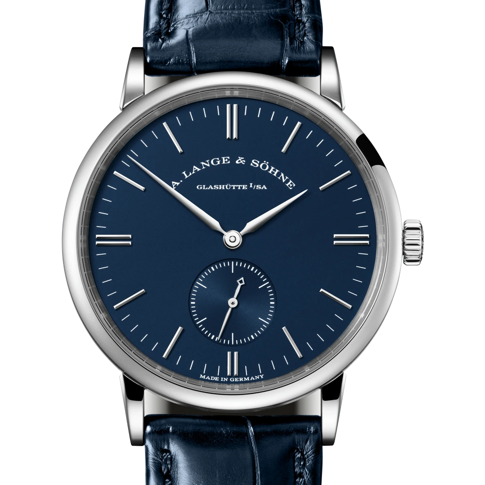 A. Lange & Söhne White Gold, Dark-blue Dial