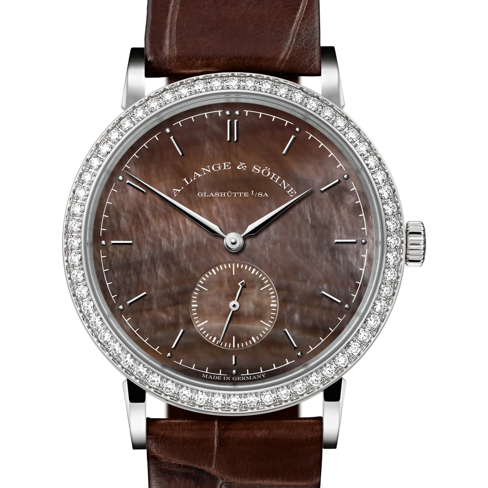 A. Lange & Söhne White Gold, Rhodié Dial