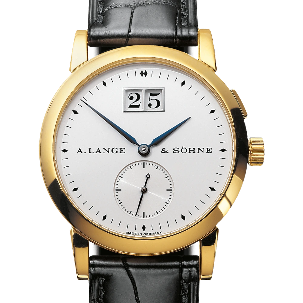 A. Lange & Söhne Yellow Gold, Argenté Dial