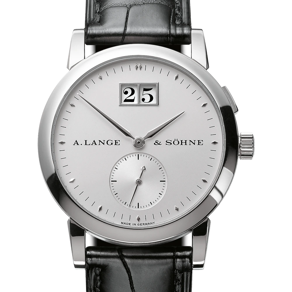 A. Lange & Söhne Platinum, Rhodié Dial