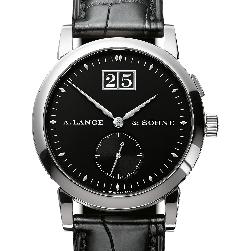 A. Lange & Söhne Platinum, Black Dial