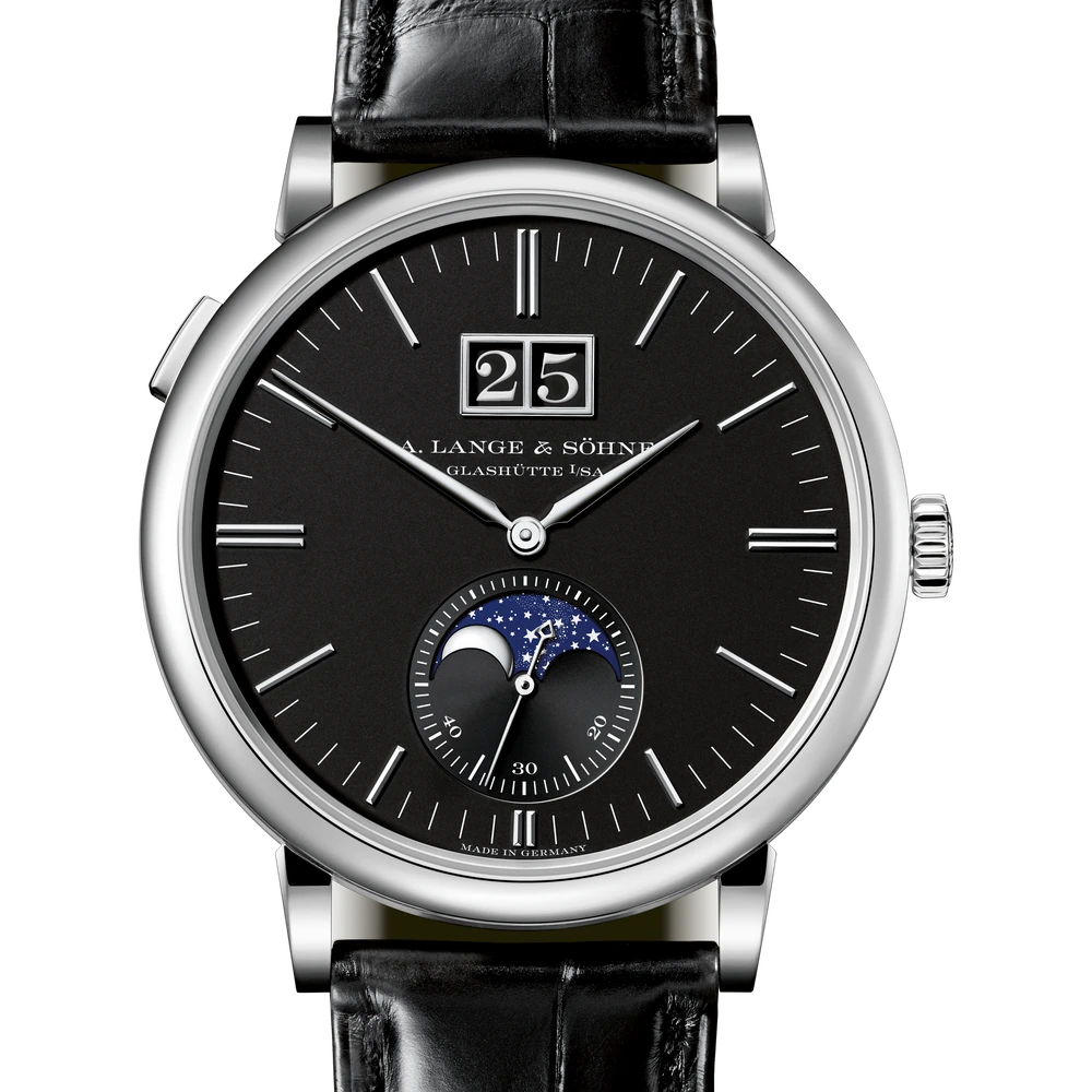 A. Lange & Söhne White Gold, Black Dial