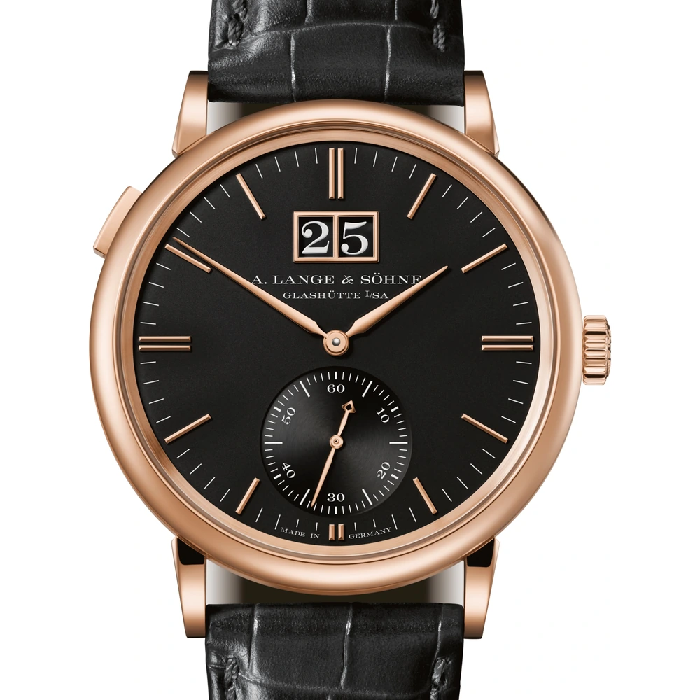 A. Lange & Söhne Pink Gold, Black Dial
