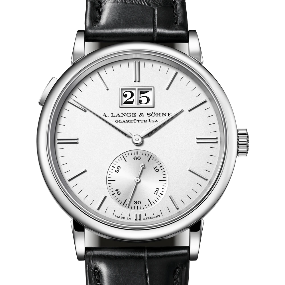A. Lange & Söhne White Gold, Argenté Dial