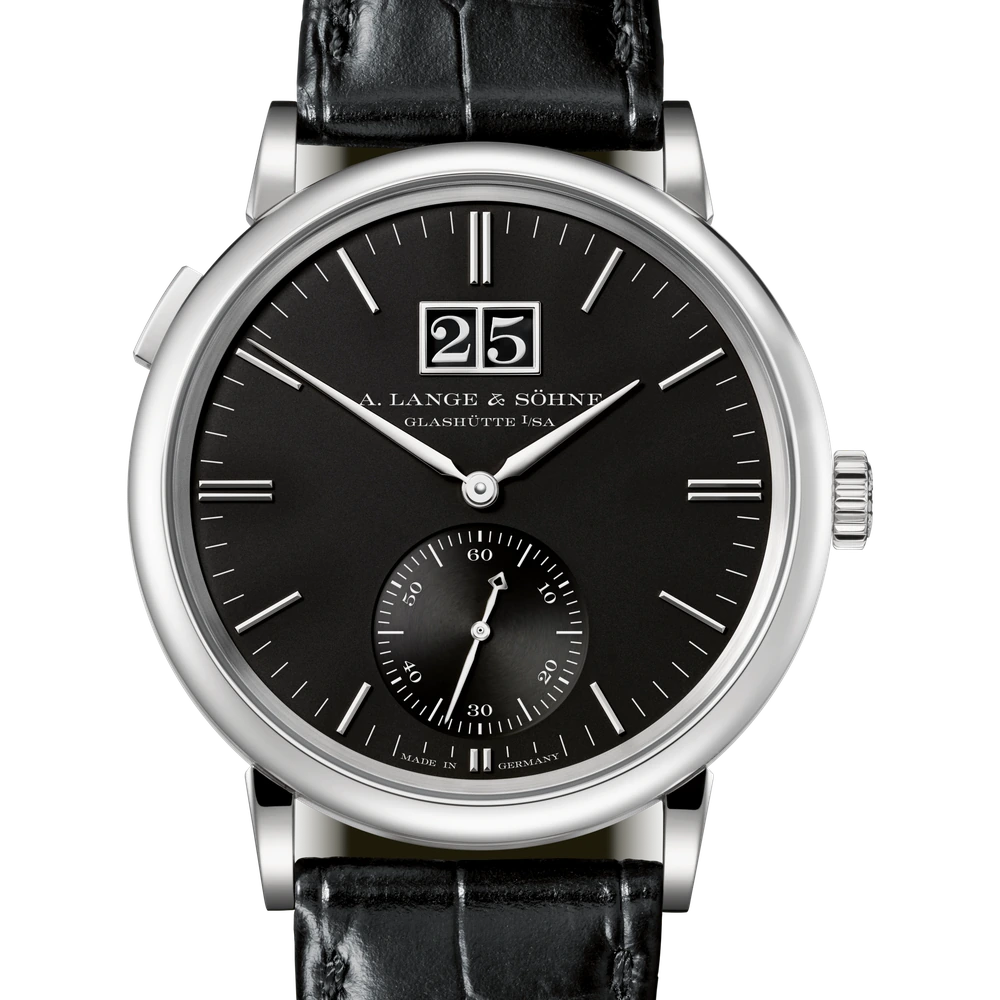 A. Lange & Söhne White Gold, Black Dial