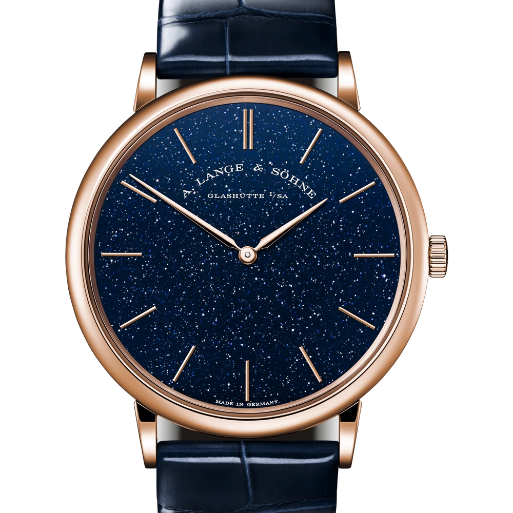 A. Lange & Söhne Pink Gold, Blue Dial