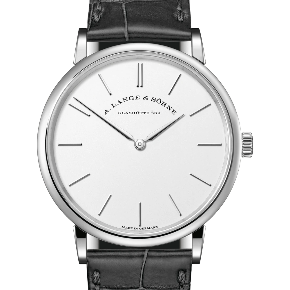 A. Lange & Söhne White Gold, Argenté Dial