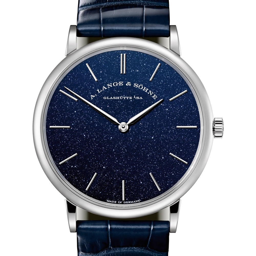A. Lange & Söhne White Gold, Copper-blue Dial