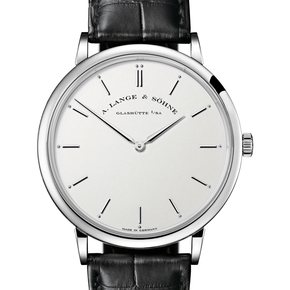 A. Lange & Söhne White Gold, Argenté Dial