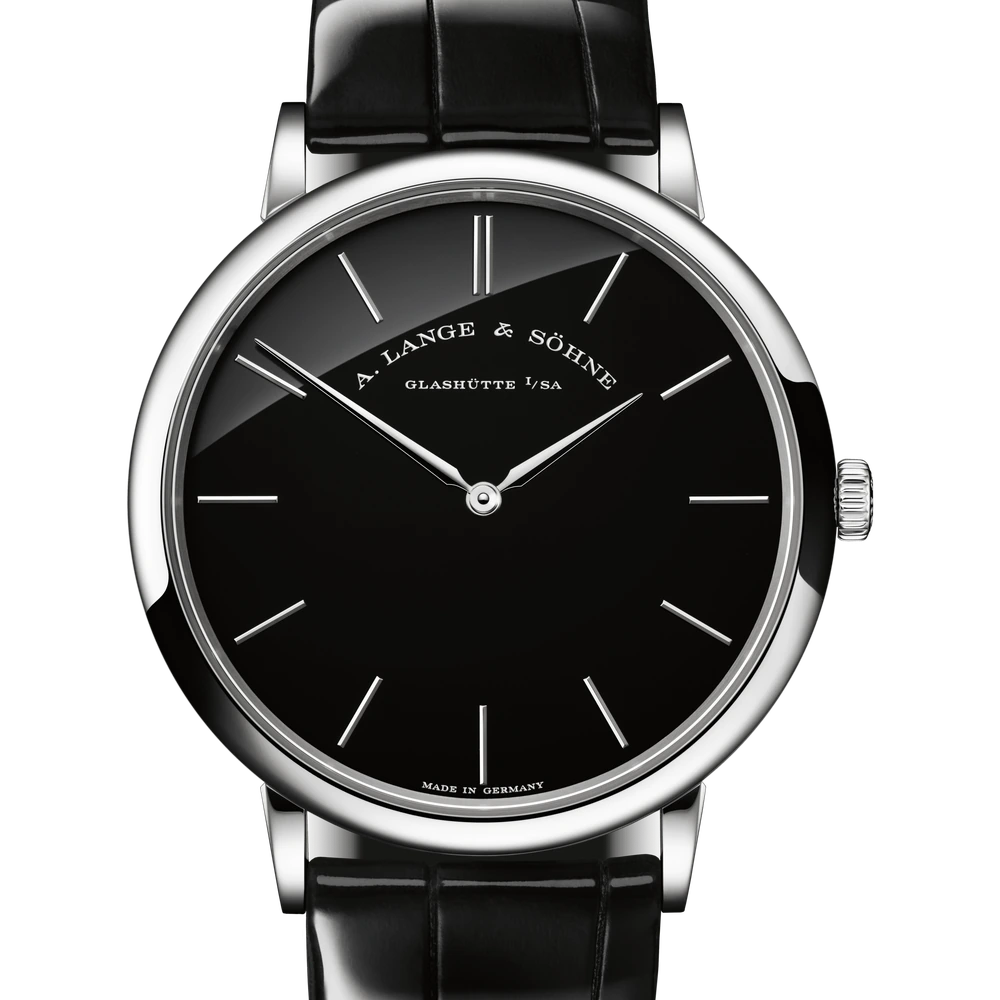 A. Lange & Söhne Platinum, Black Dial