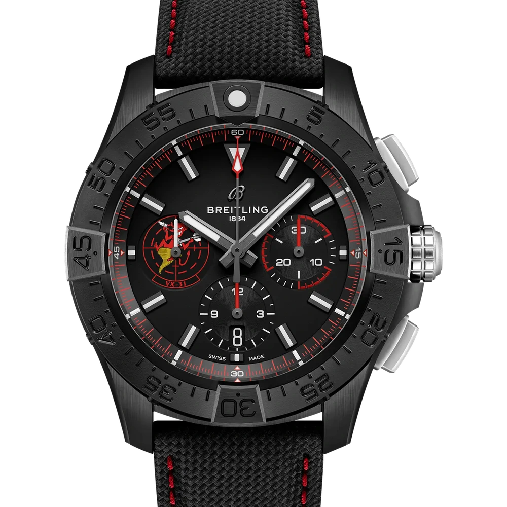 Breitling Avenger B01 Chronograph 44 Night Mission Dust Devils, 44 mm, ceramic, black dial