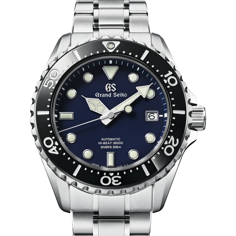 Grand Seiko Stainless Steel, Self-winding with manual-winding