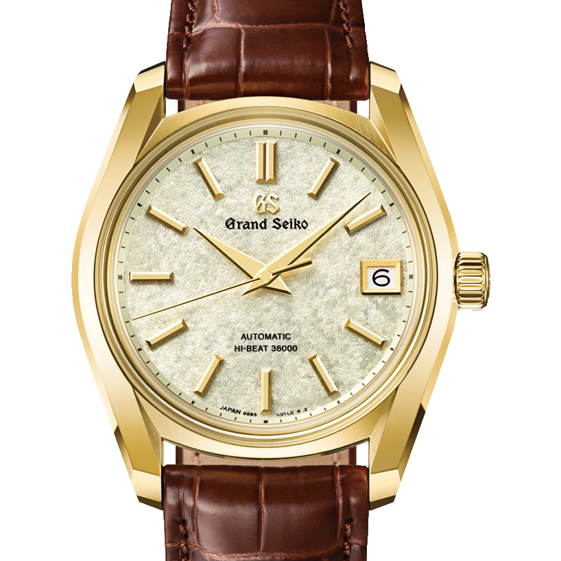 Grand Seiko 18k Yellow Gold, Self-winding with manual-winding