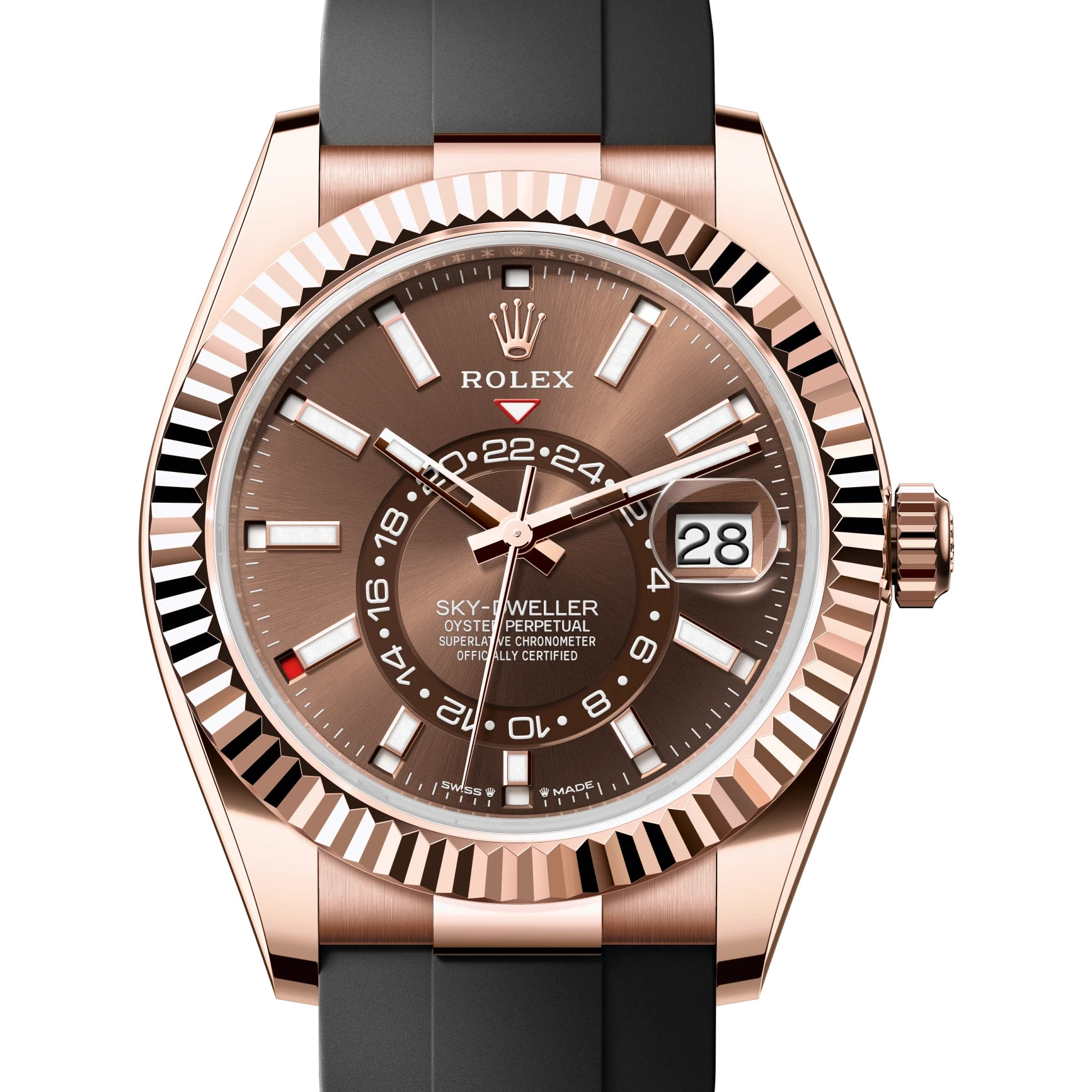 Rolex Sky-Dweller Oyster, 42 mm, Everose gold Reference 336235
