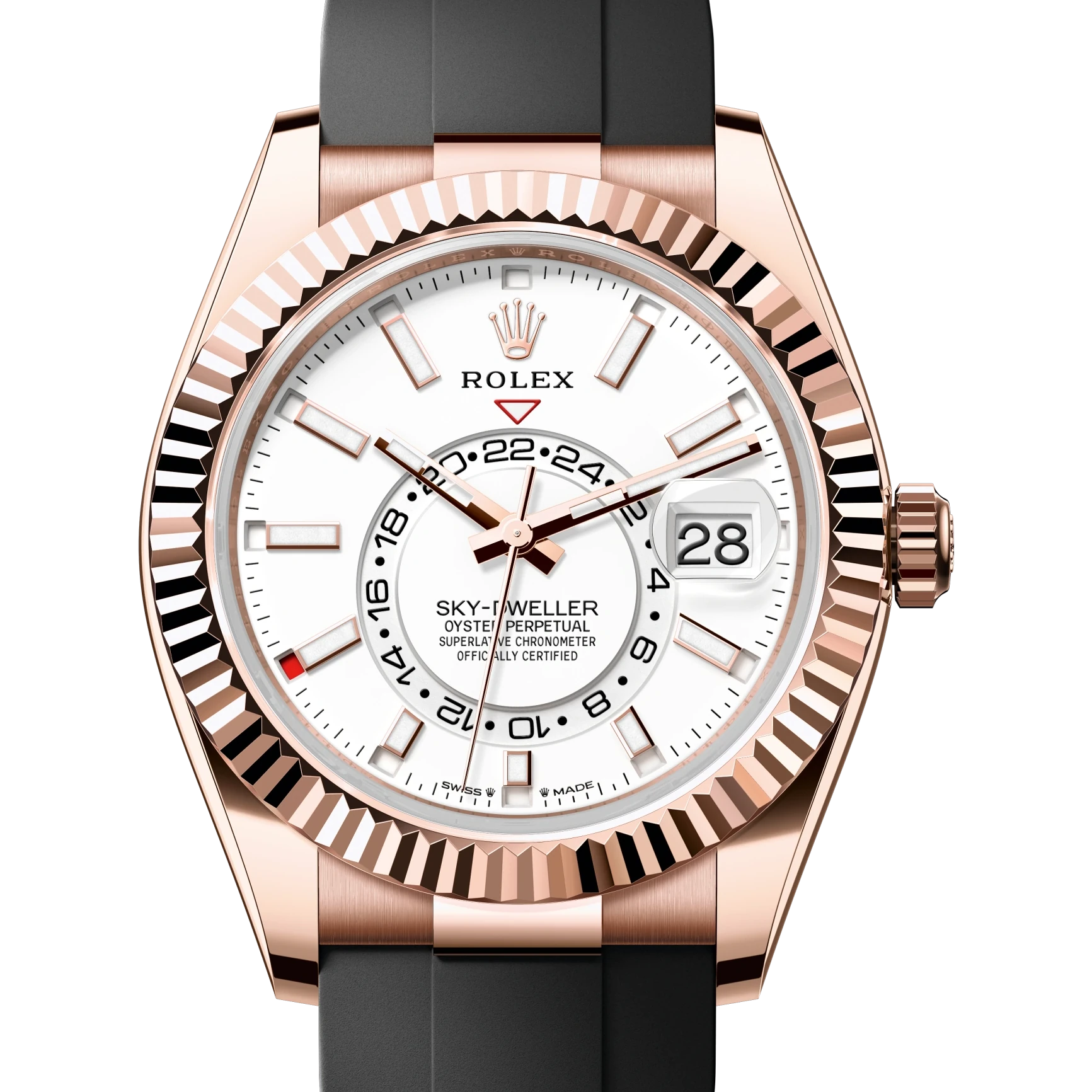 Rolex Sky-Dweller Oyster, 42 mm, Everose gold Reference 336235