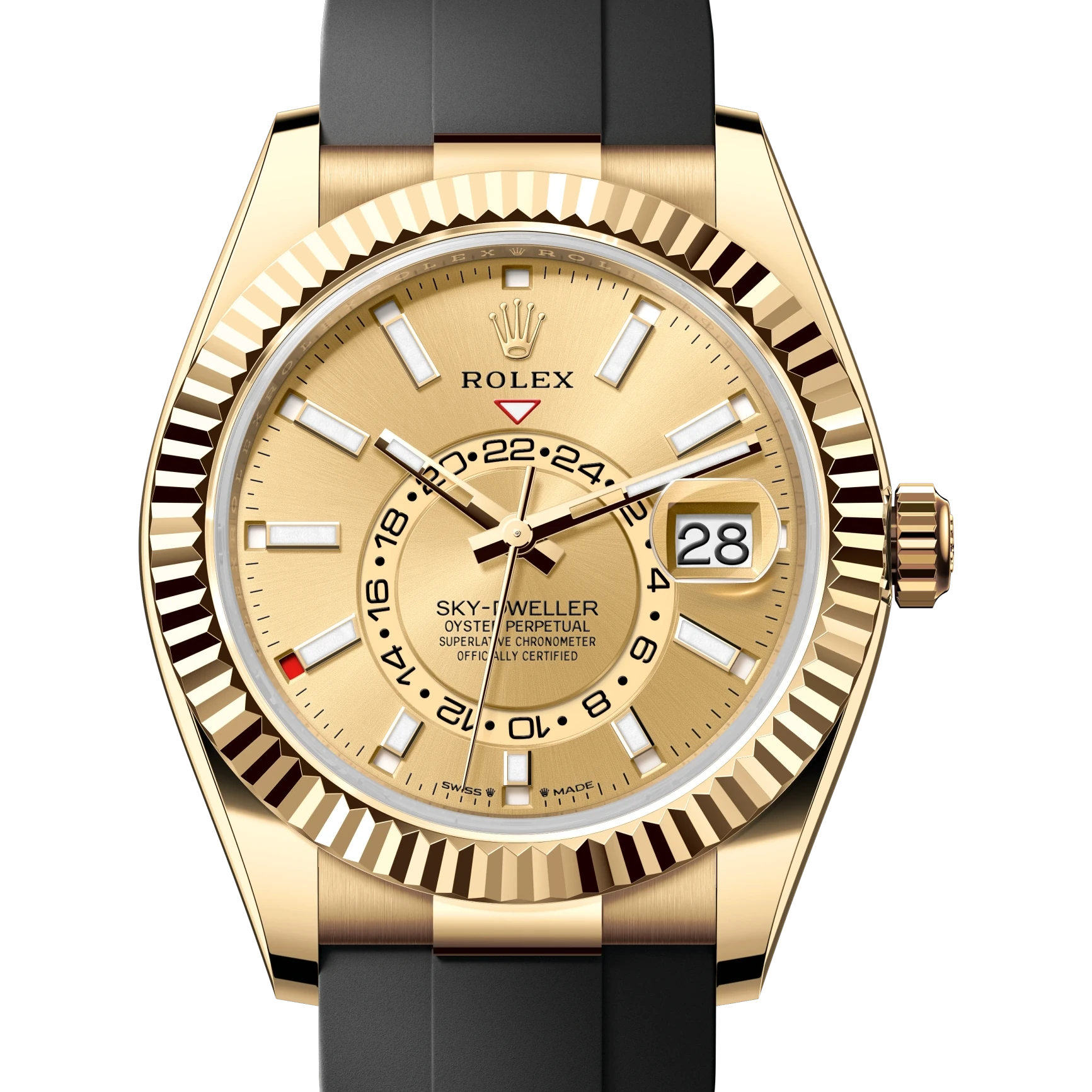 Rolex Sky-Dweller Oyster, 42 mm, yellow gold Reference 336238