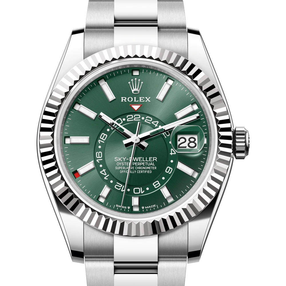 Rolex Sky-Dweller Oyster, 42 mm, Oystersteel and white gold Reference 336934