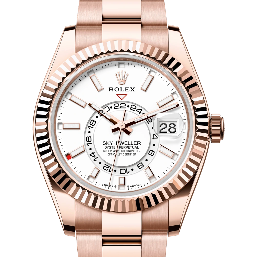 Rolex Sky-Dweller Oyster, 42 mm, Everose gold Reference 336935
