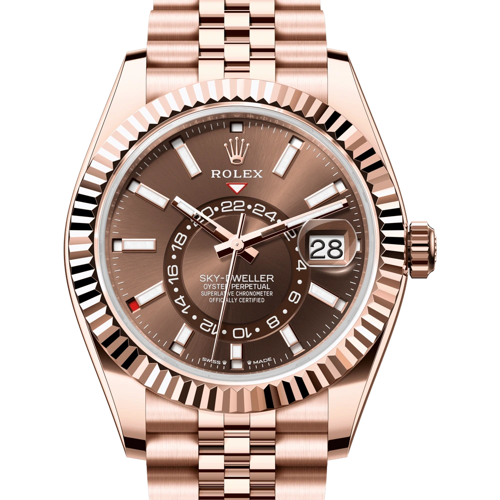 Rolex Sky-Dweller Oyster, 42 mm, Everose gold Reference 336935