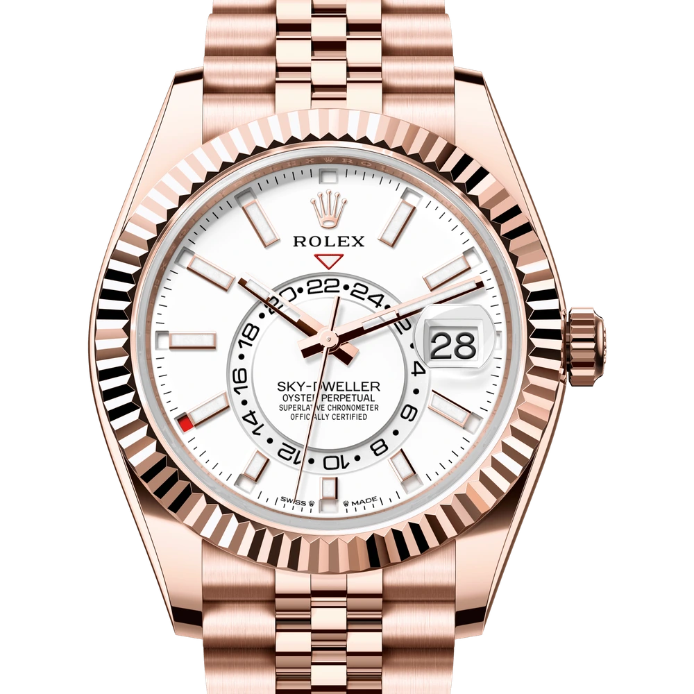 Rolex Sky-Dweller Oyster, 42 mm, Everose gold Reference 336935