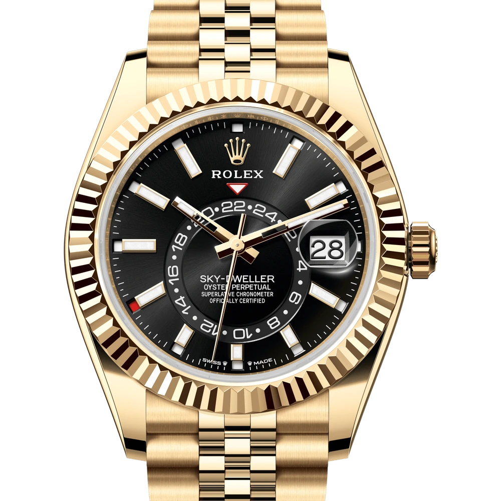Rolex Sky-Dweller Oyster, 42 mm, yellow gold Reference 336938