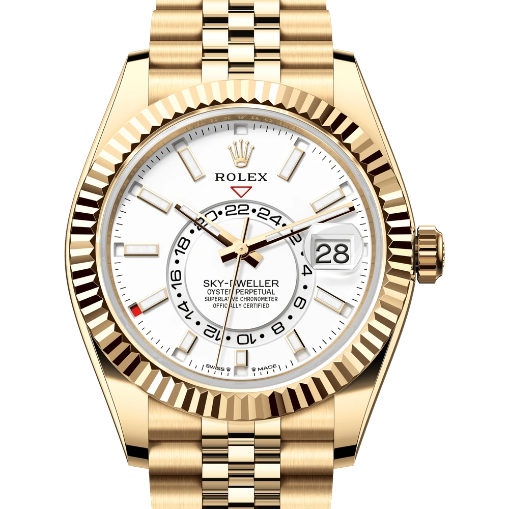 Rolex Sky-Dweller Oyster, 42 mm, yellow gold Reference 336938