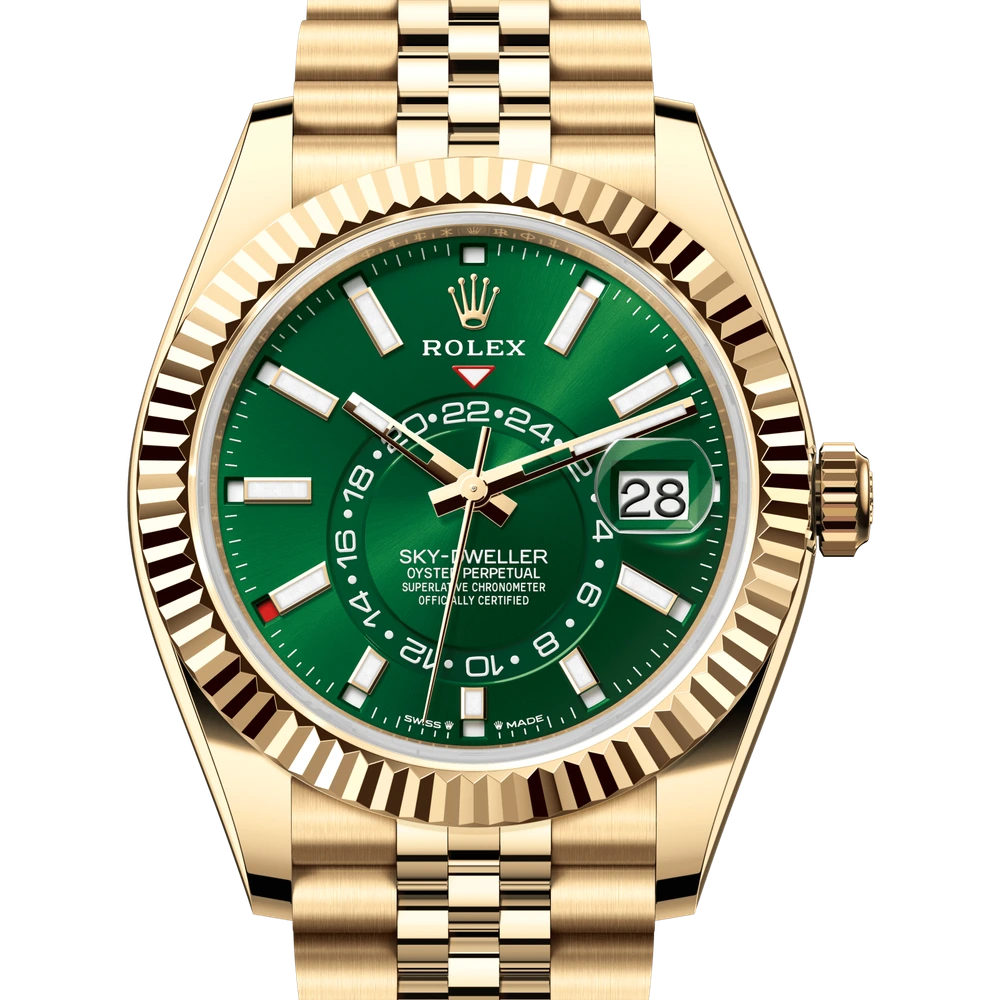 Rolex Sky-Dweller Oyster, 42 mm, yellow gold Reference 336938