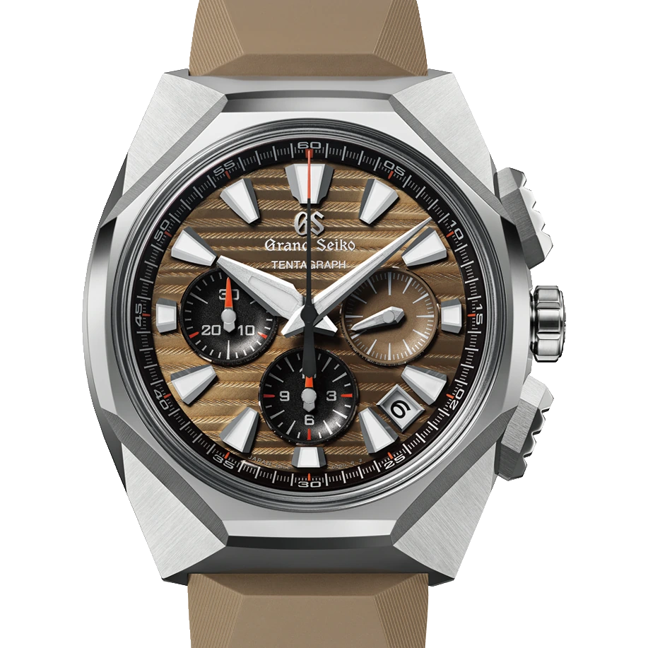 Grand Seiko Brilliant Hard Titanium, Self-winding with manual-winding