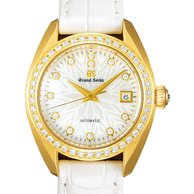 Grand Seiko 18k Yellow Gold, Self-winding with manual-winding