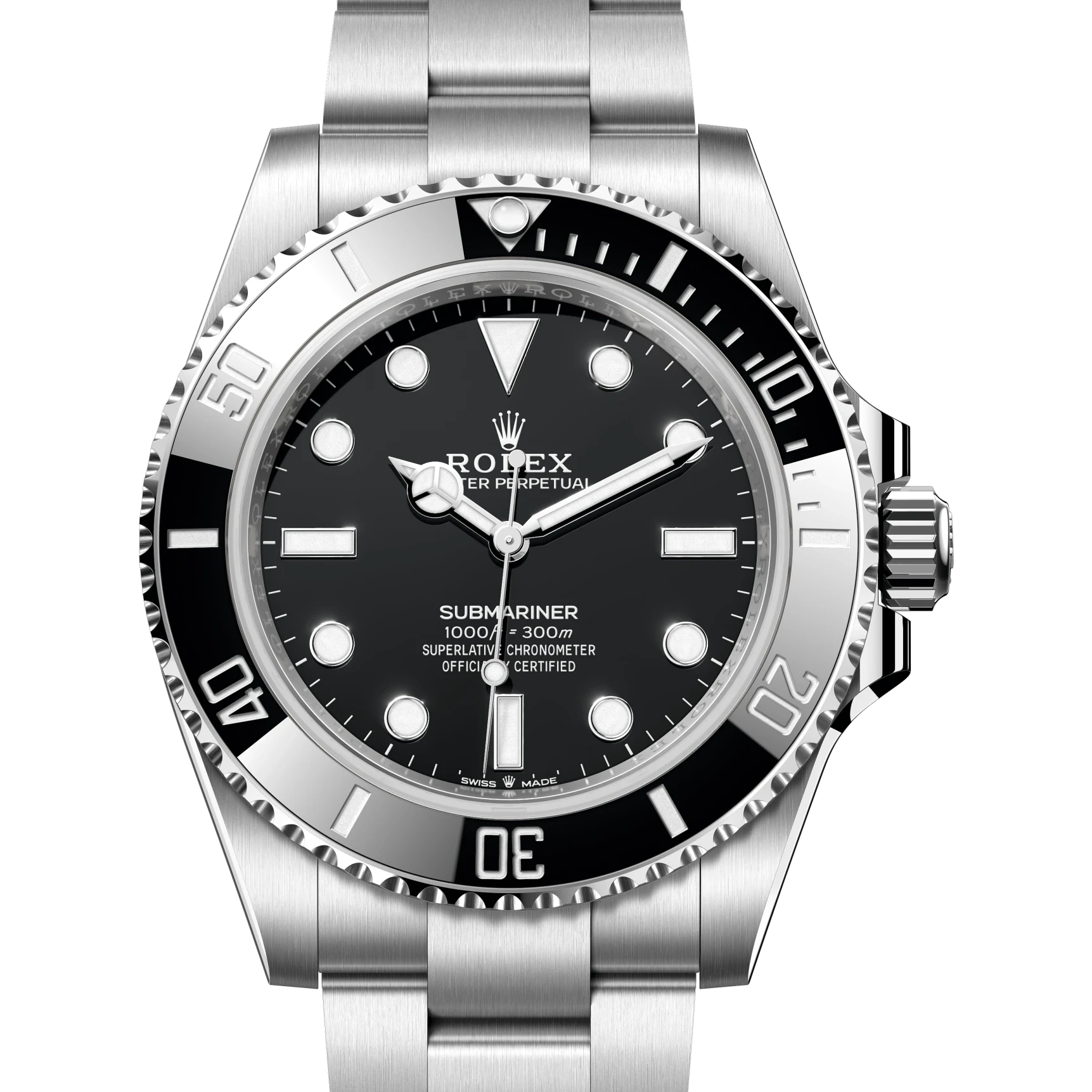 Rolex Submariner Oyster, 41 mm, Oystersteel Reference 124060