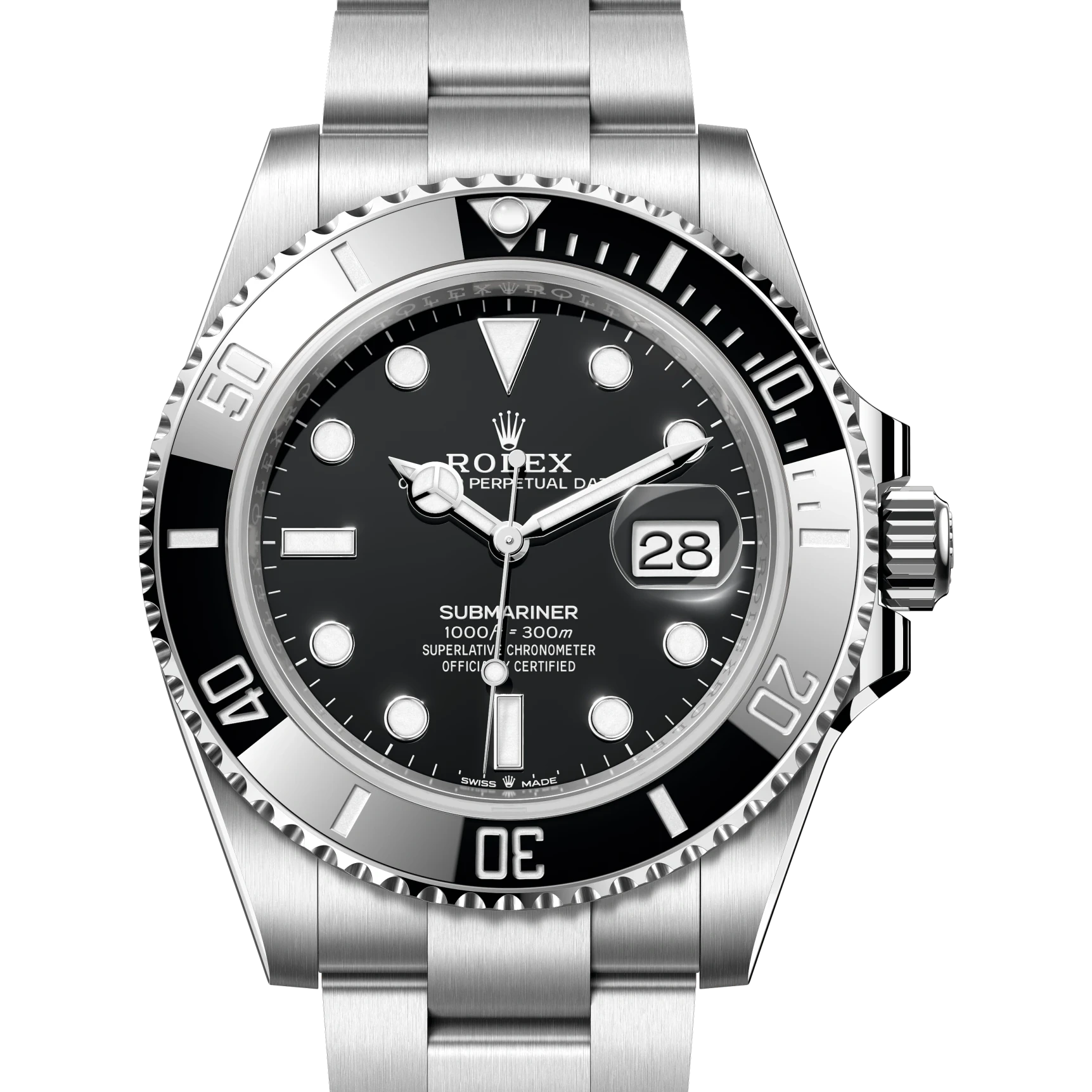 Rolex Submariner Date Oyster, 41 mm, Oystersteel Reference 126610LN