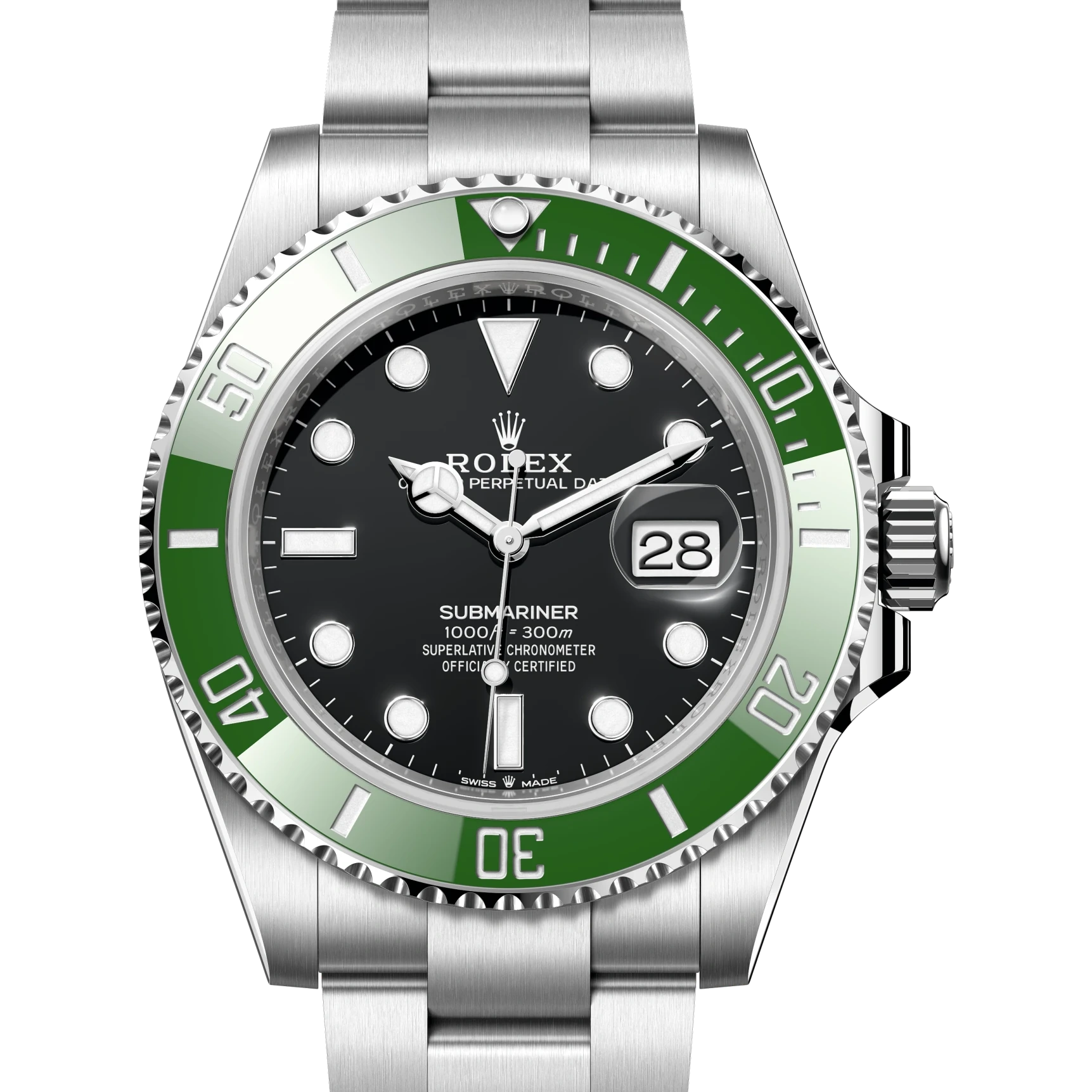 Rolex Submariner Date Oyster, 41 mm, Oystersteel Reference 126610LV