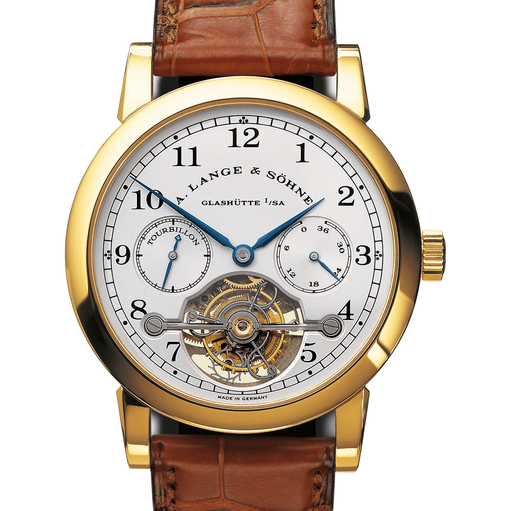 A. Lange & Söhne Yellow Gold, Argenté Dial
