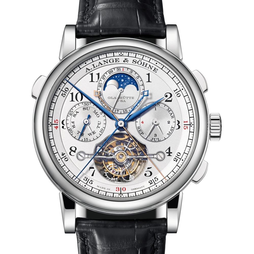 A. Lange & Söhne Platinum, Argenté Dial