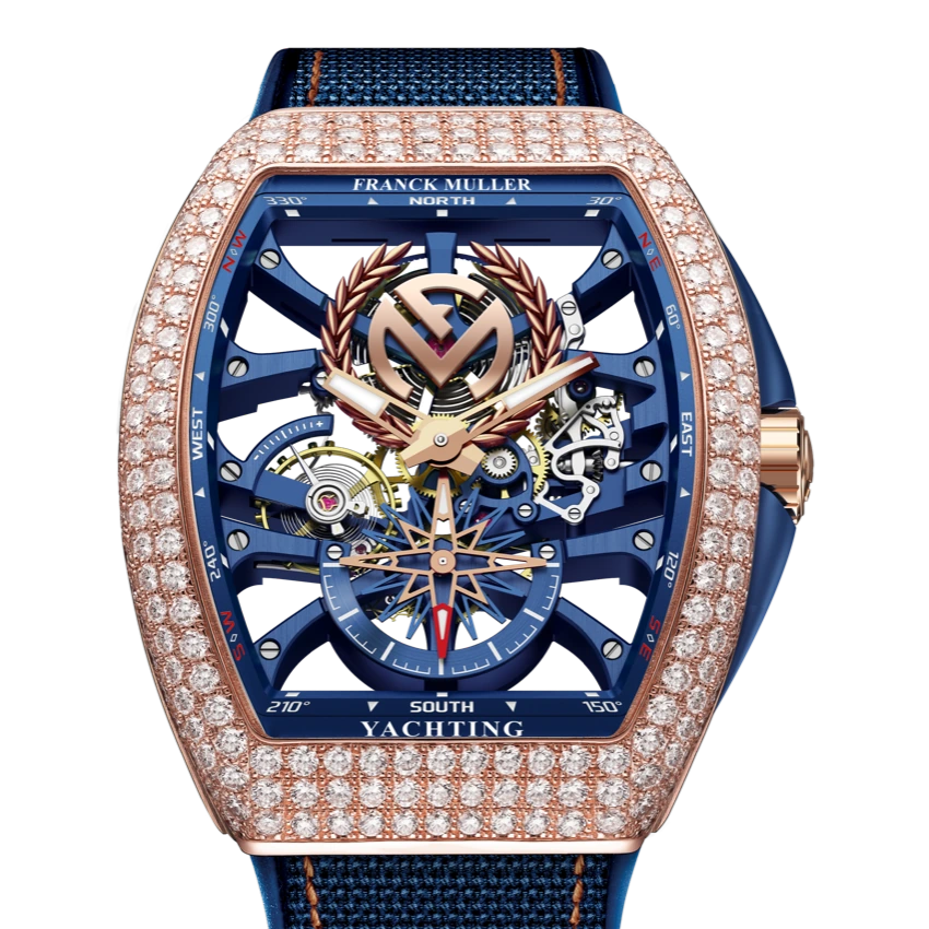 Franck Muller Vanguard Yachting Anchor Skeleton
