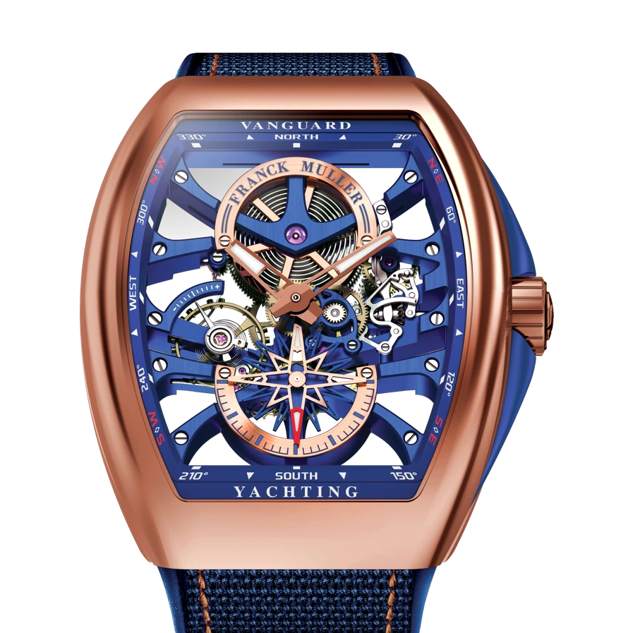 Franck Muller Vanguard Yachting Anchor Skeleton