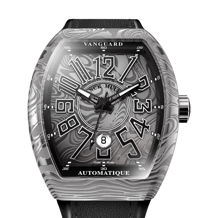 Franck Muller Vanguard Damascus Steel