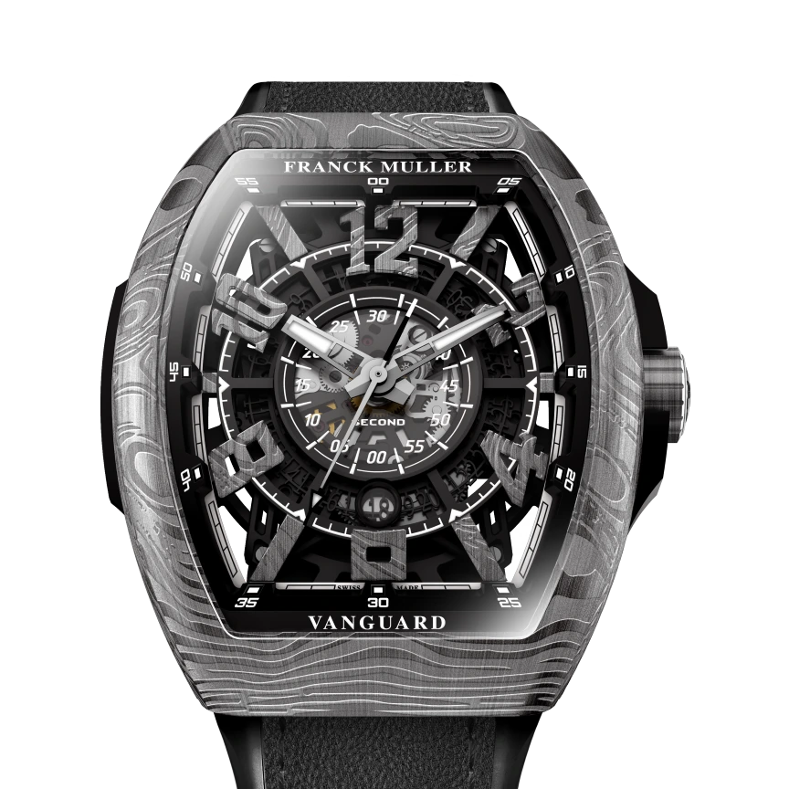 Franck Muller Vanguard Damascus Steel Racing